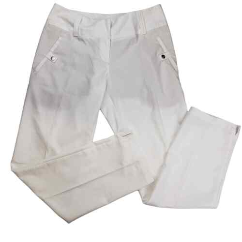 Adidas Climalite women's white golf pants size 8 - image 1