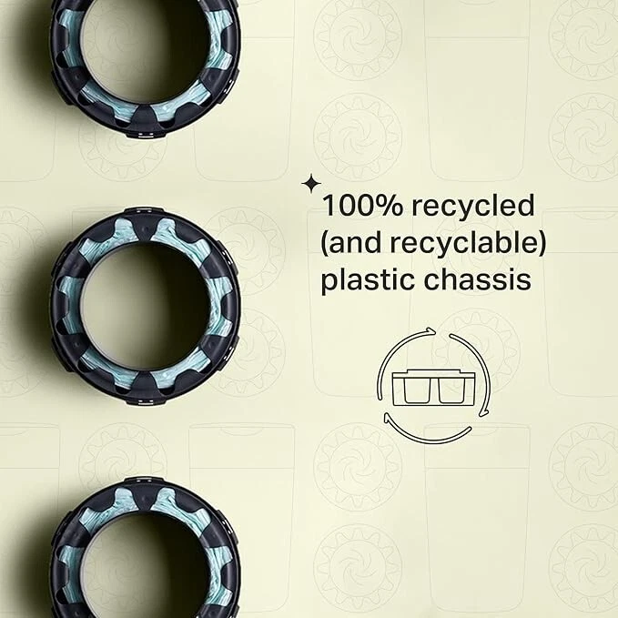 Tommee Tippee Twist and Click Advanced Pañal Cubo Recarga Casetes - Paquete de 3 Foto 3 de 4