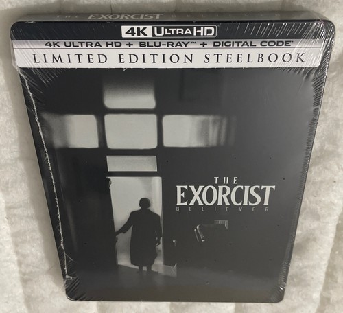 The Exorcist Believer Steelbook 4K Ultra HD Blu-Ray + Blu-Ray + Digital Sealed - Picture 6 of 13