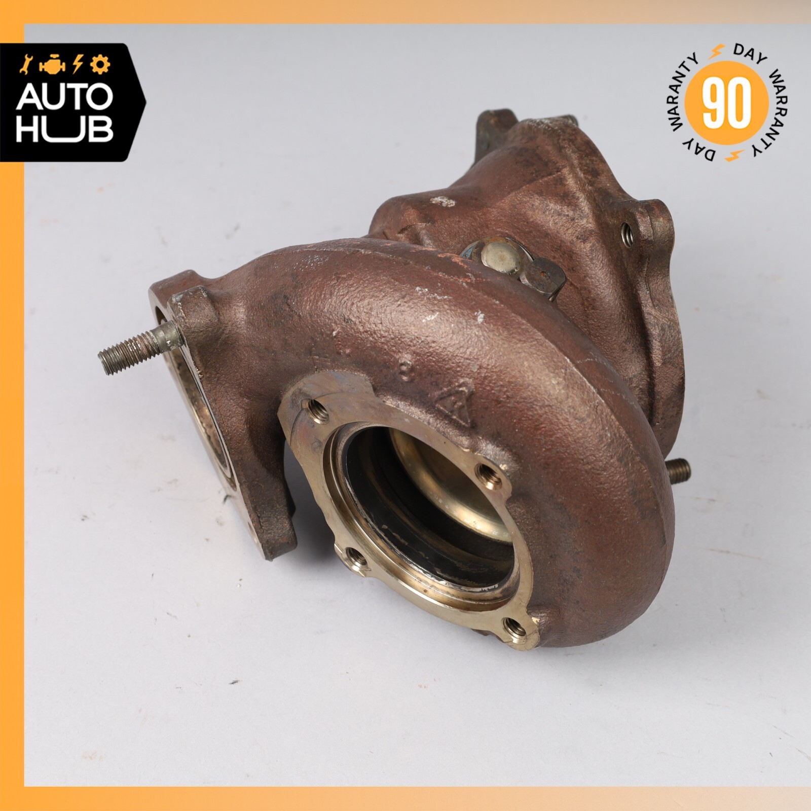 08-18 Bentley Continental GTC Turbocharger Exhaust Housing Left Side OEM 59k