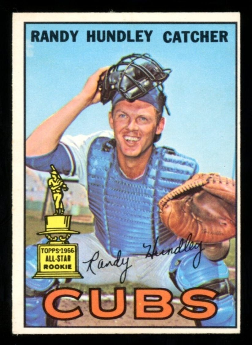 1967 TOPPS OPC O PEE CHEE BASEBALL 106 RANDY HUNDLEY EX+ Chicago Cubs