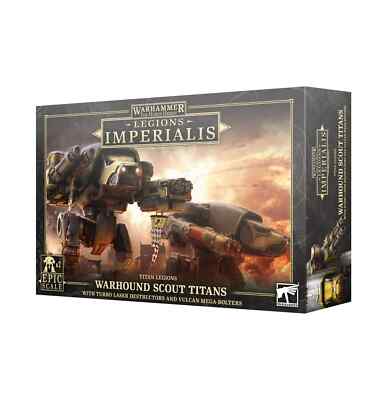 Warhound Scout Titans Legions Imperialis Sealed