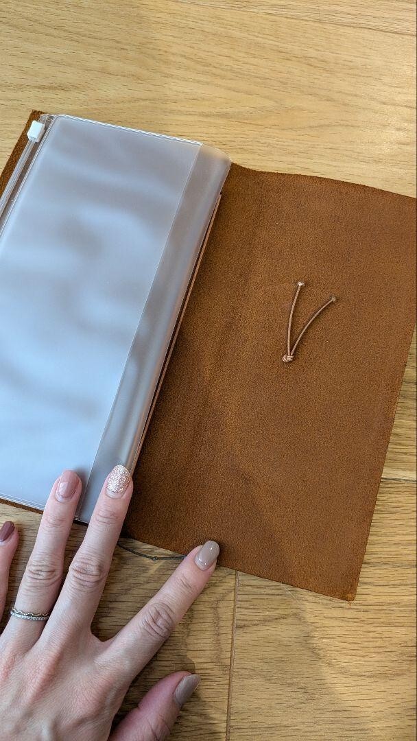 Prada × Traveler's Company Limited Note Book Leather Cover Regular