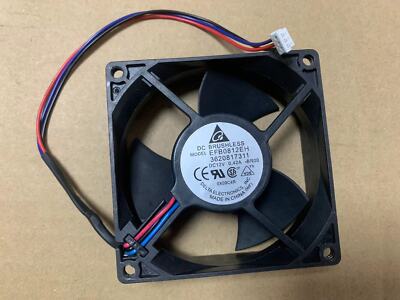 Delta DC BRUSHLESS EFB0812EH -BR00 3620817311 fan 80*80*25mm 12V 0.42A 3Pin