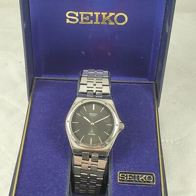 SEIKO セイコー シルバーウェーブ 6030-7040 クォーツ Rare Seiko Silverwave Quartz 6030-7040 Silver Dial Oak Style