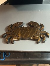 Wooden Crab - 10x6 - New