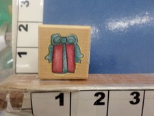 Gift Christmas present birthday package Stampington and company RUBBER STAMP 3I