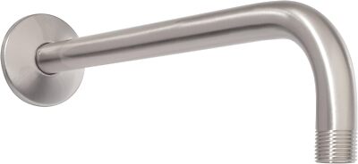 L-Shaped Shower Arm Extension, 12-Inch Length, Great for Rainfall and Adjustable