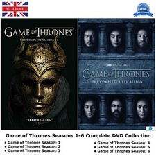 Game of Thrones Seasons 1-6 Complete Collection 1 2 3 4 5 6 Original Sealed DVD