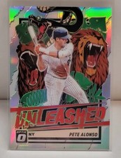 2021 Donruss Optic Pete Alonso Unleashed Holo Silver Prizm SP #UNL4 NY Mets