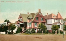 Postcard House / Architecture Collection #1624 - Marysville, California