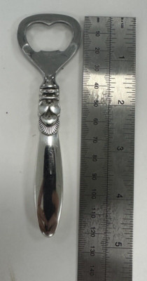 George Jensen Sterling Silber Flaschenöffner Kaktus Design