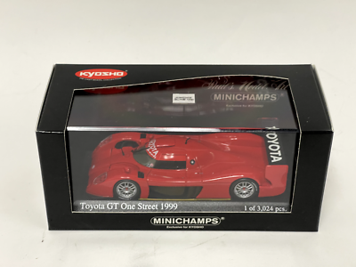 1/43 Kyosho Minichamps Toyota GT-one Street 1999 For Kyosho 433