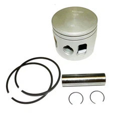 New Piston Kit Fits Johnson Evinrude 3 Cyl 3.000 Bore Looper 1976-1988 5006666