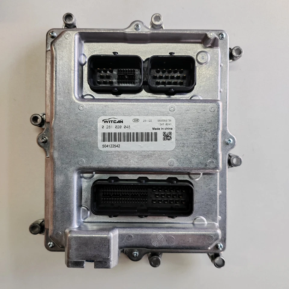 NOVO para Iveco 504122542 Bosh EDC7 0281020048 FPT ECM ECU FABRICANTE DE EQUIPAMENTO ORIGINAL - Imagem 3 de 4