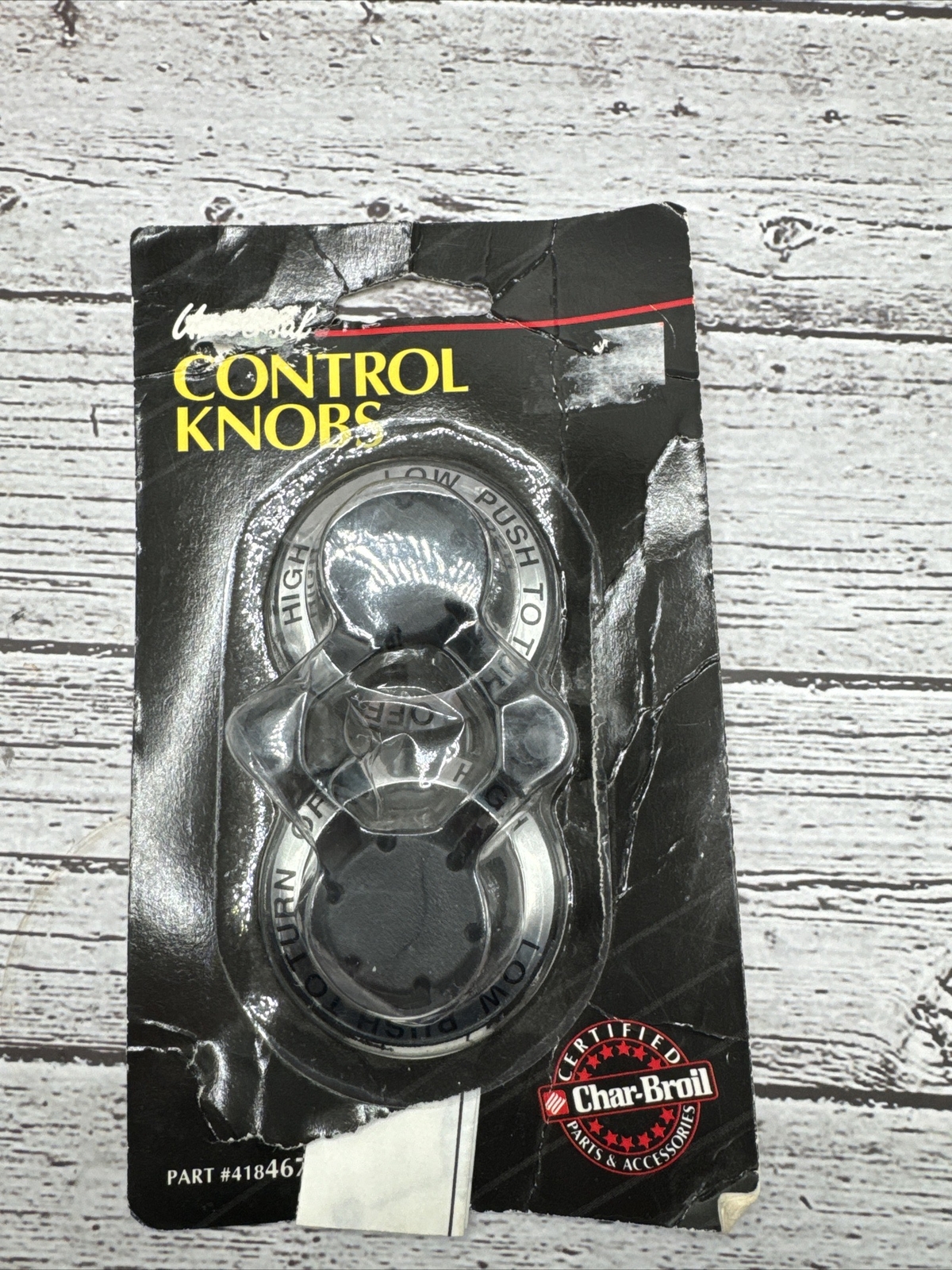 Universal Knob Set CharBroil Gas Grill Set Two (2) Control Knobs New