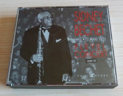 BOX 2 CD PARIS 12. MÄRZ 1952 SIDNEY BECHET PLEYEL KONZERT 2 TITEL 1990