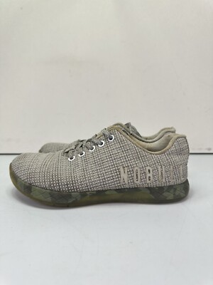 NOBULL Grey Camouflage Super Fabric Trainor Sneakers Mens 7 Womens 8.5 Nobull Superfabric Trainer Womens Size 8.5 Workout Gym Shoes  main image 3