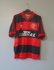 Flamengo Home Football Shirt, 1990-1992, Large Adult