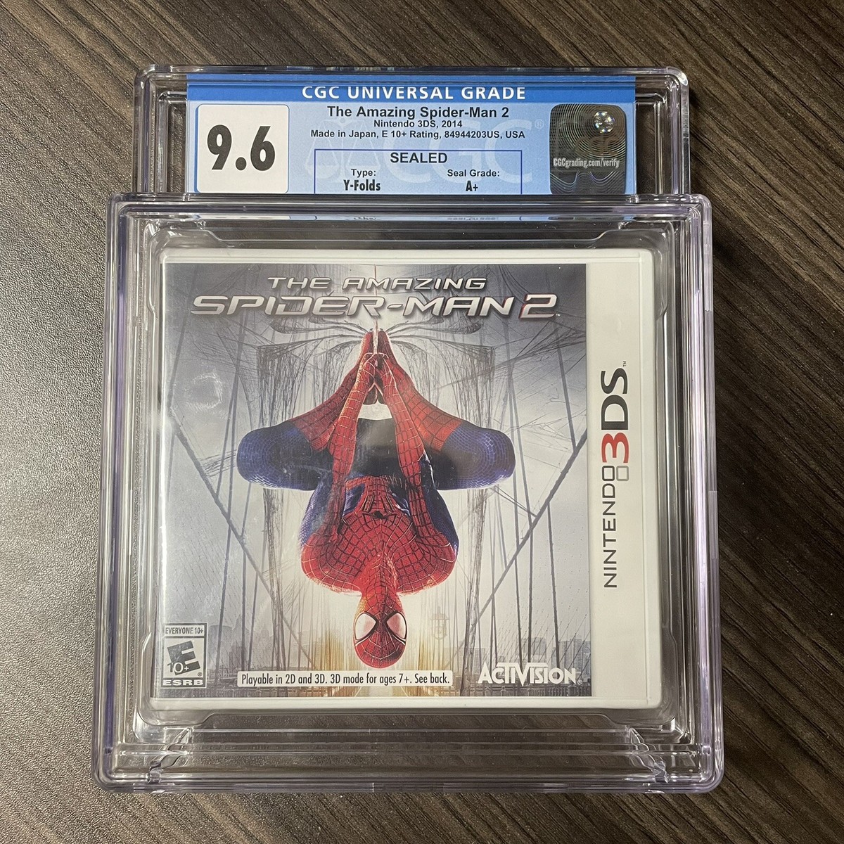 The Amazing Spider-Man 2 Nintendo 3DS Brand New + Sealed Graded
