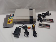 RESTORED 72 PIN Original NES Nintendo System Console Mario Duck Hunt Bundle