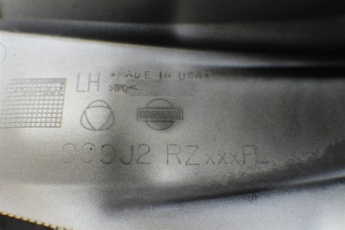 09-17 Sentra protectores contra salpicaduras solapas de barro 999J2RZ Bx2 201 1C6 - Imagen 7 de 8