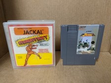 Jackal for Nintendo NES Rental Case/stickers