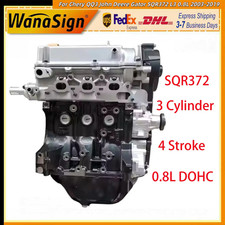 Long Block Engine Assembly For Chery QQ3 John Deere Gator SQR372 L3 0.8L 03-19