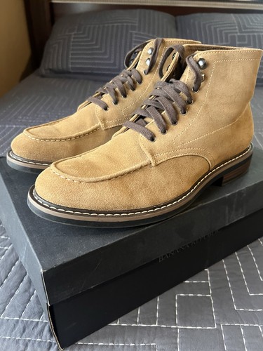 Banana Republic Suede Moc Toe Chukka Boots Sz 8