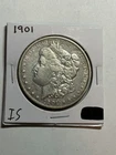 1901-P $1 MORGAN SILVER DOLLAR XF EXTRA FINE DETAILS TOUGH DATE