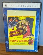 A Night to Remember (1942) - DVD,2013 - Loretta Young, Brian Aherne A Night to Remember (1942) - DVD,2013 - Loretta Young, Brian Aherne