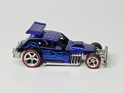 Hot Wheels Classics Series 5 Boxed Set Greased Gremlin Blue Real Rider  J2