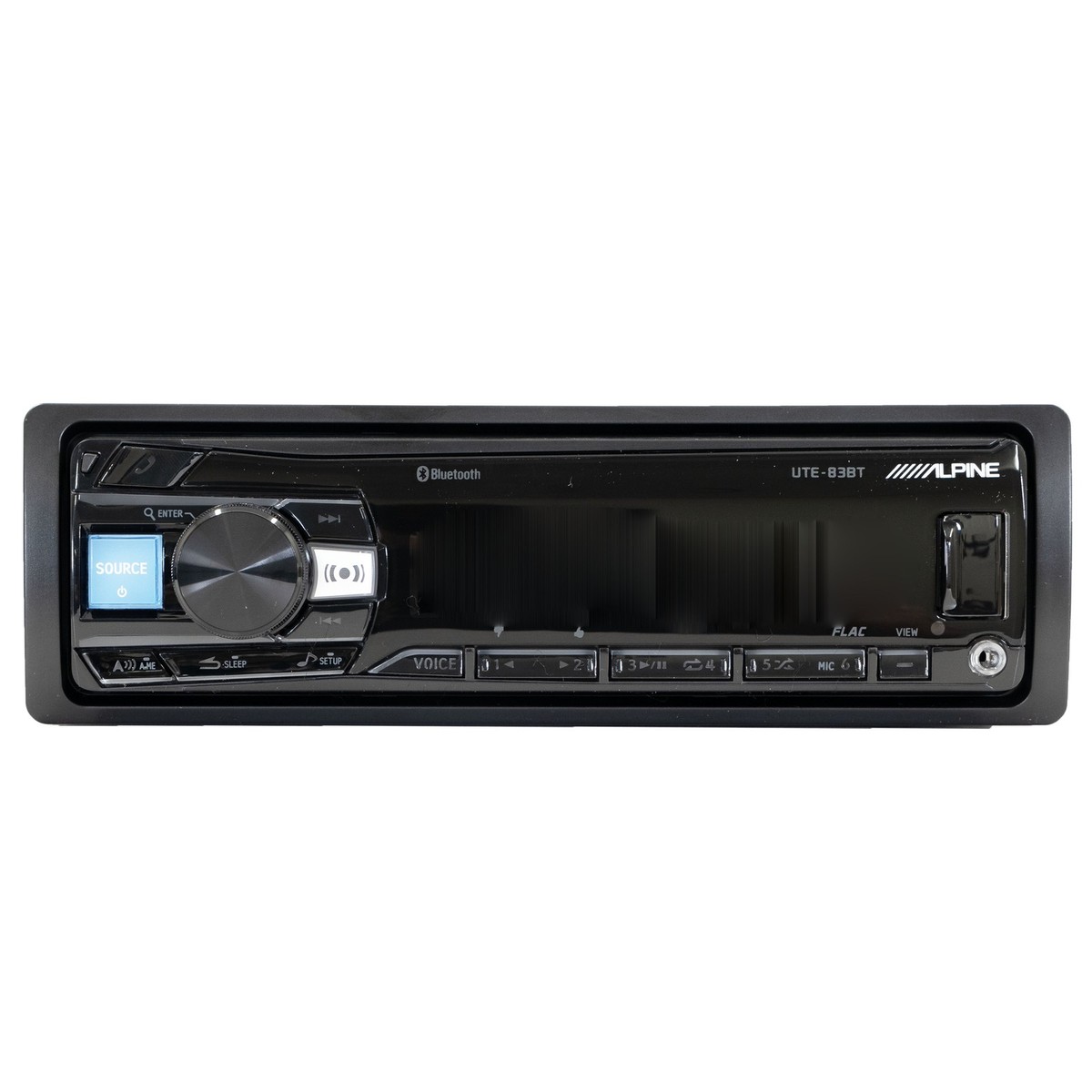 Alpine UTE-83BT, Single DIN Digital Media Receiver w/ Wireless