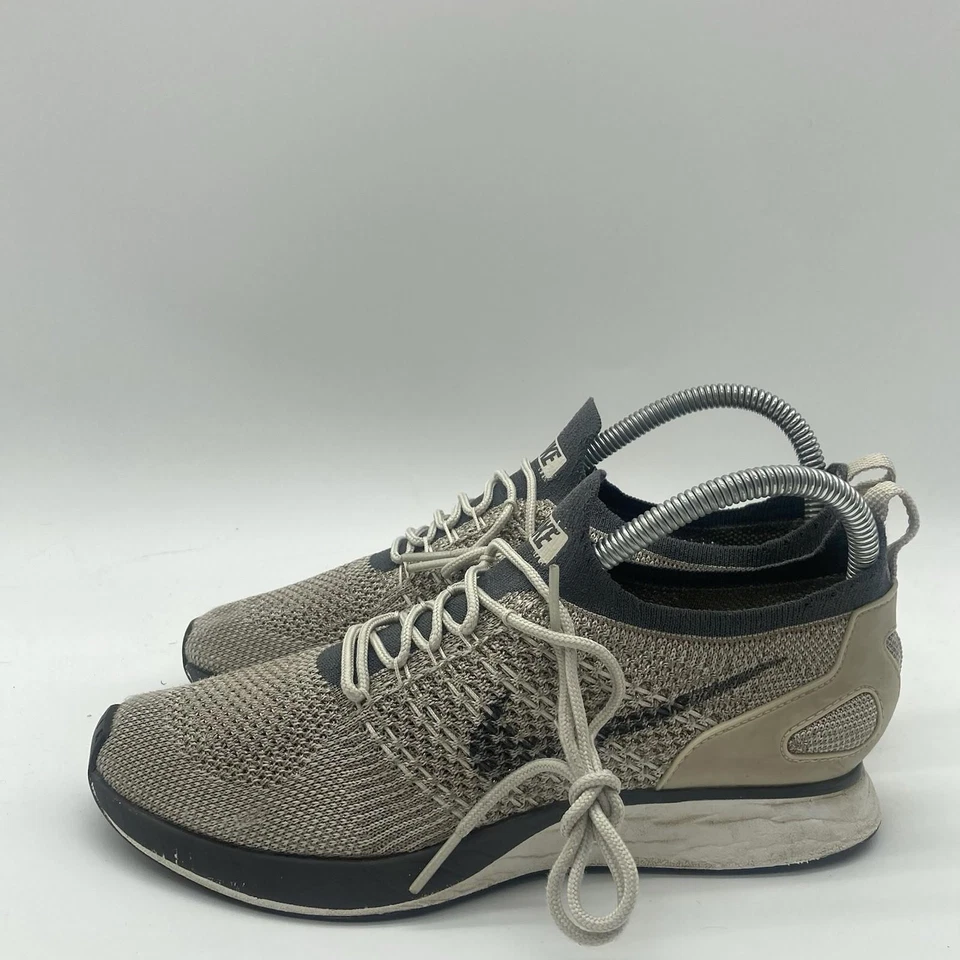 Womens Size 7.5 Nike Air Zoom Mariah Flyknit Racer Pale Gray Running Sneakers - Image 4 of 4