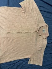 AE Weekend Jacquard Button-Up Sweater Polo Shirt