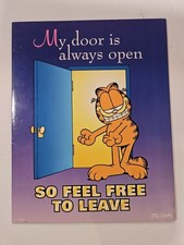 Garfield VTG 90 Mead Pocket Folder Jim Davis School Portfolio Odie READ DESCRIPT
