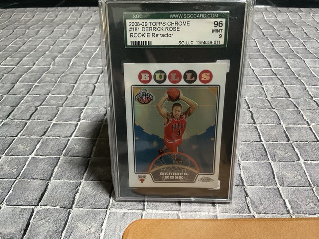 Derrick Rose 2008 Topps Topps Chrome Refractor