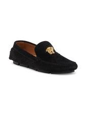 VersaceSuede Driver Loafers