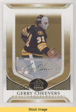 2020 Upper Deck SP Signature Edition Legends Gold Gerry Cheevers HOF READ 02v3