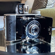 MINT Zeh Goldi Folding Camera 1932 Vintage Zecanar Anastigmat Lens 50mm F2.9