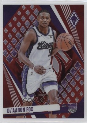 2023-24 Panini Phoenix Red 121/199 De'Aaron Fox #90 1k98