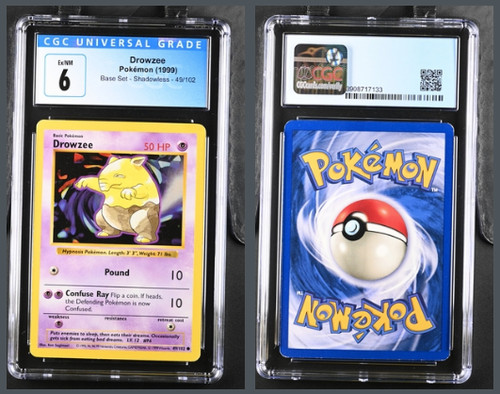 Drowzee (Shadowless) graded CGC 6 for sale on eBay