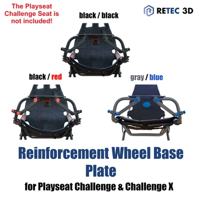 Playseat Challenge Mod Verstärkung / Reinforcement Wheel Base Plate - Bild 1 von 4