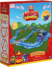 Mighty Express Eisenbahn Schienen Set 32-teiliges Schienenset mit Zug Milo