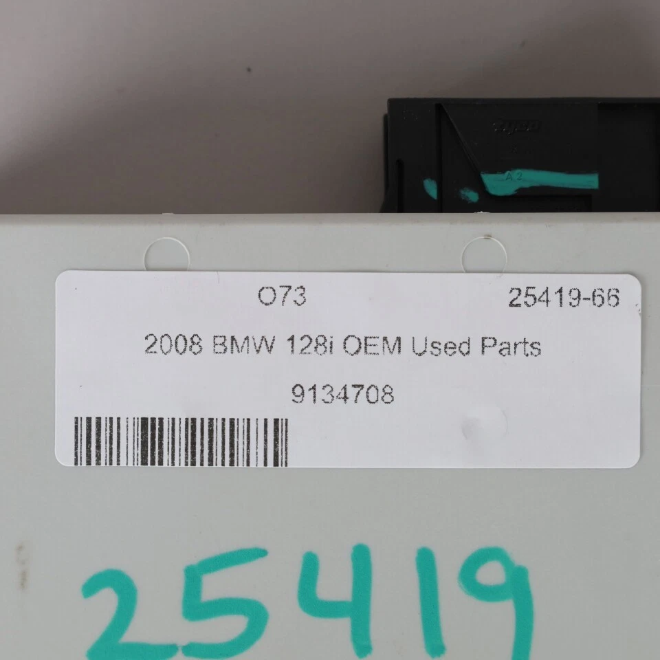 2008 BMW 128i Passive Go Module 61359134708 OEM Usado - Imagem 4 de 4