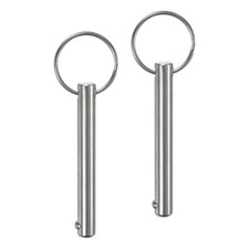 2-Pack Quick Release Pins, 8mm Dia., 55mm Usage Bimini Top Pin, 70mm Total