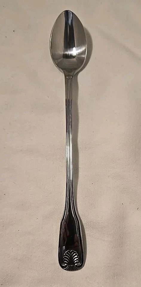 NEW lot of 12 Teaspoons Capco Stainless Steel Shell Flatware Silverware - Image 3 of 4