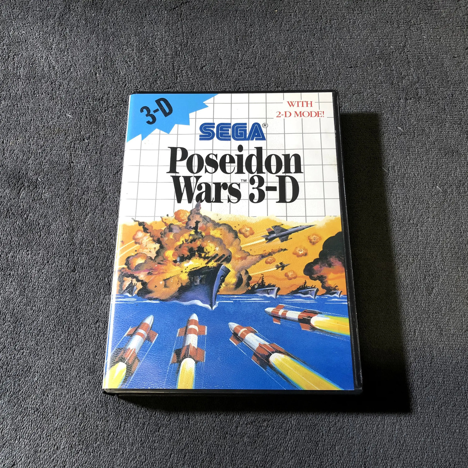 SEGA Master System Poseidon Wars 3-D EUR Excellent état