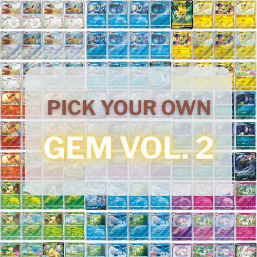 **US Seller** Pick / Choose Your Card! Pokemon Chinese Gem Pack Vol 2 CBB2C