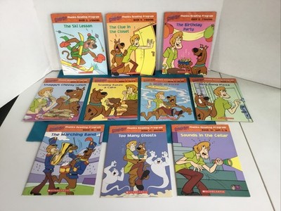 Scooby-Doo: Phonics (10Books) Scholastic Learning to read books EUC